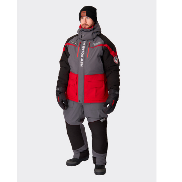 КостюмзимниймужскойAlaskan"NewPolarM11"(Красный/Серый/Черный)до-40°C,XL